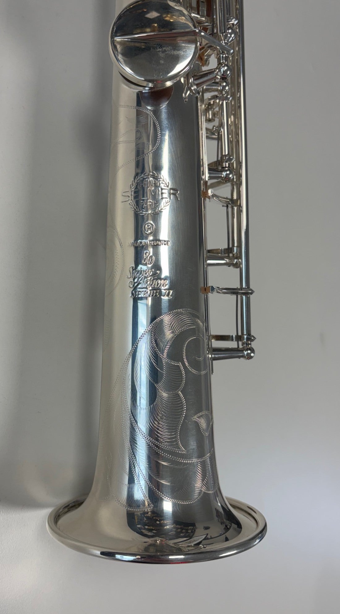 henri-selmer-paris-super-action-80-s-rie-ii-saxophone-soprano-argent-2001 image 2