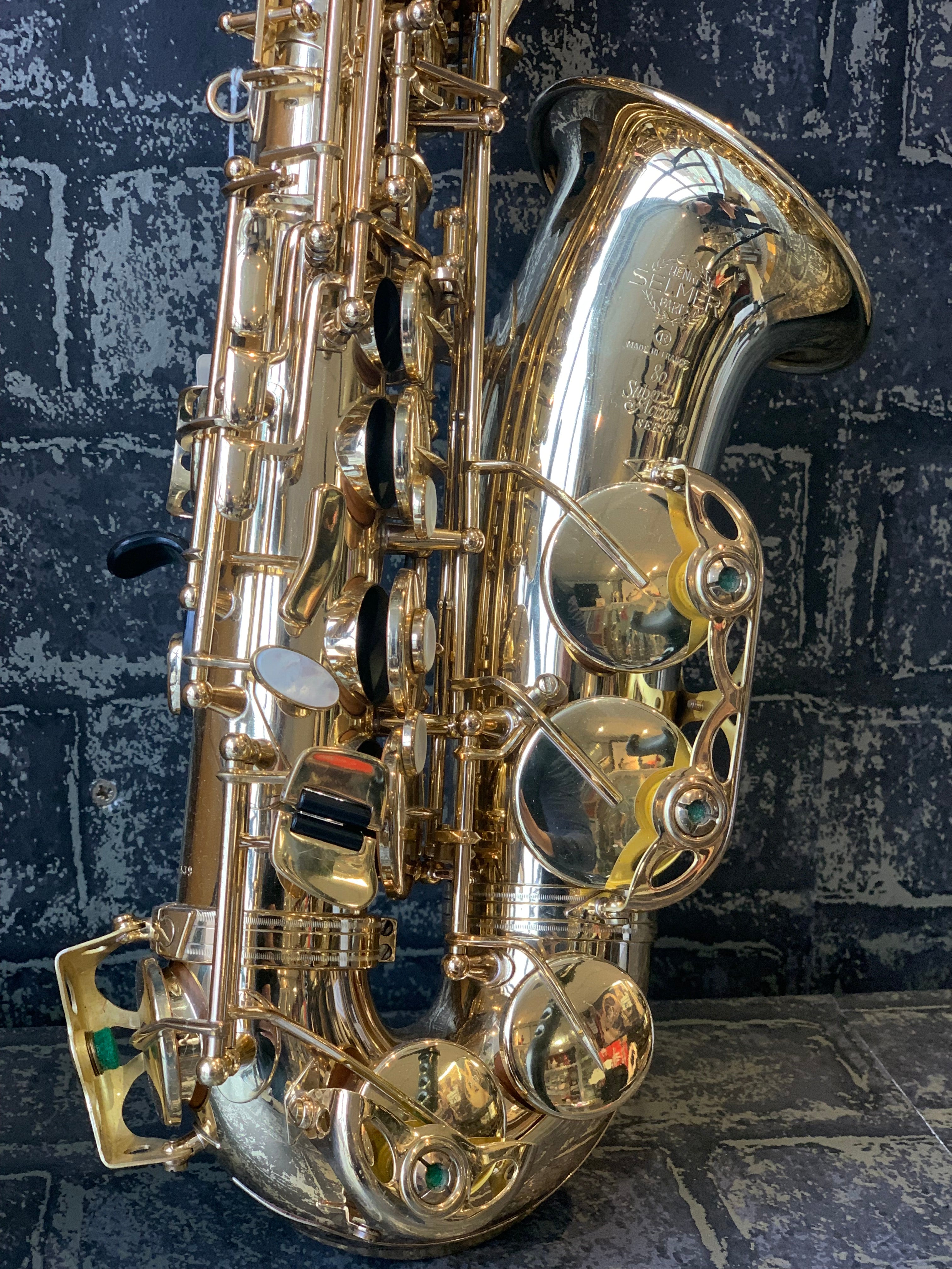 henri-selmer-paris-super-action-80-s-rie-ii-n-400xx-saxophone-alto-vintage-1991- image 2