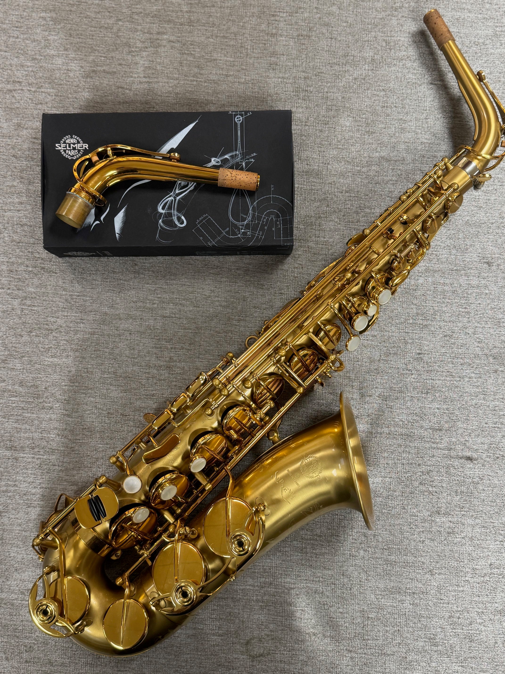 henri-selmer-paris-supr-me-saxophone-alto-bross-2023-occasion image 2