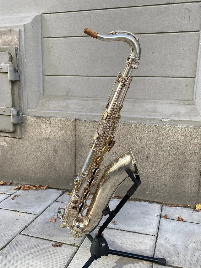 henri-selmer-paris-saxophone-t-nor-mod-le-26-n-8228-1928-vintage image 1