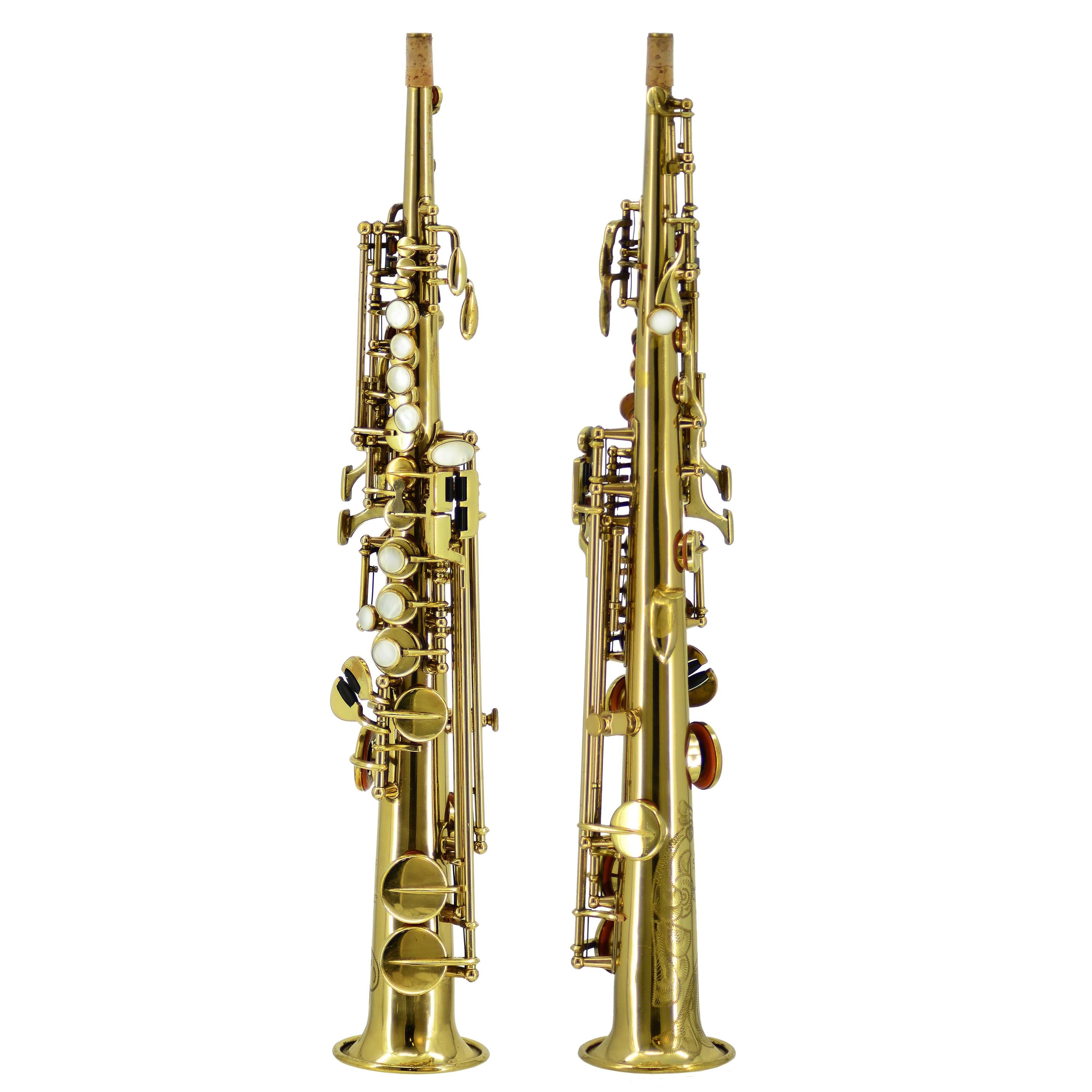 henri-selmer-paris-saxophone-sopranino-mark-vi-n-221232-1974-vintage image 2