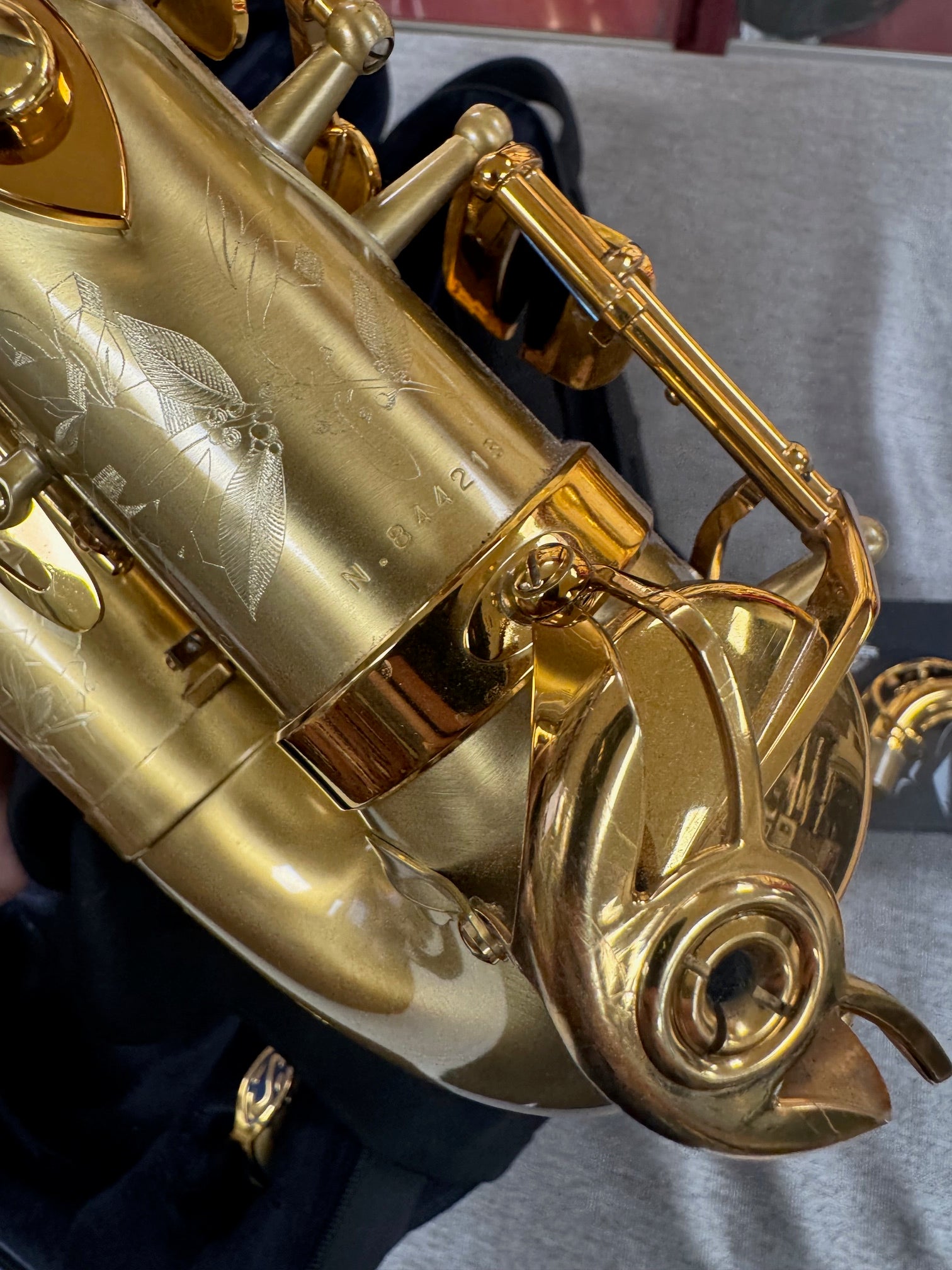 henri-selmer-paris-supr-me-saxophone-alto-bross-2023-occasion image 8