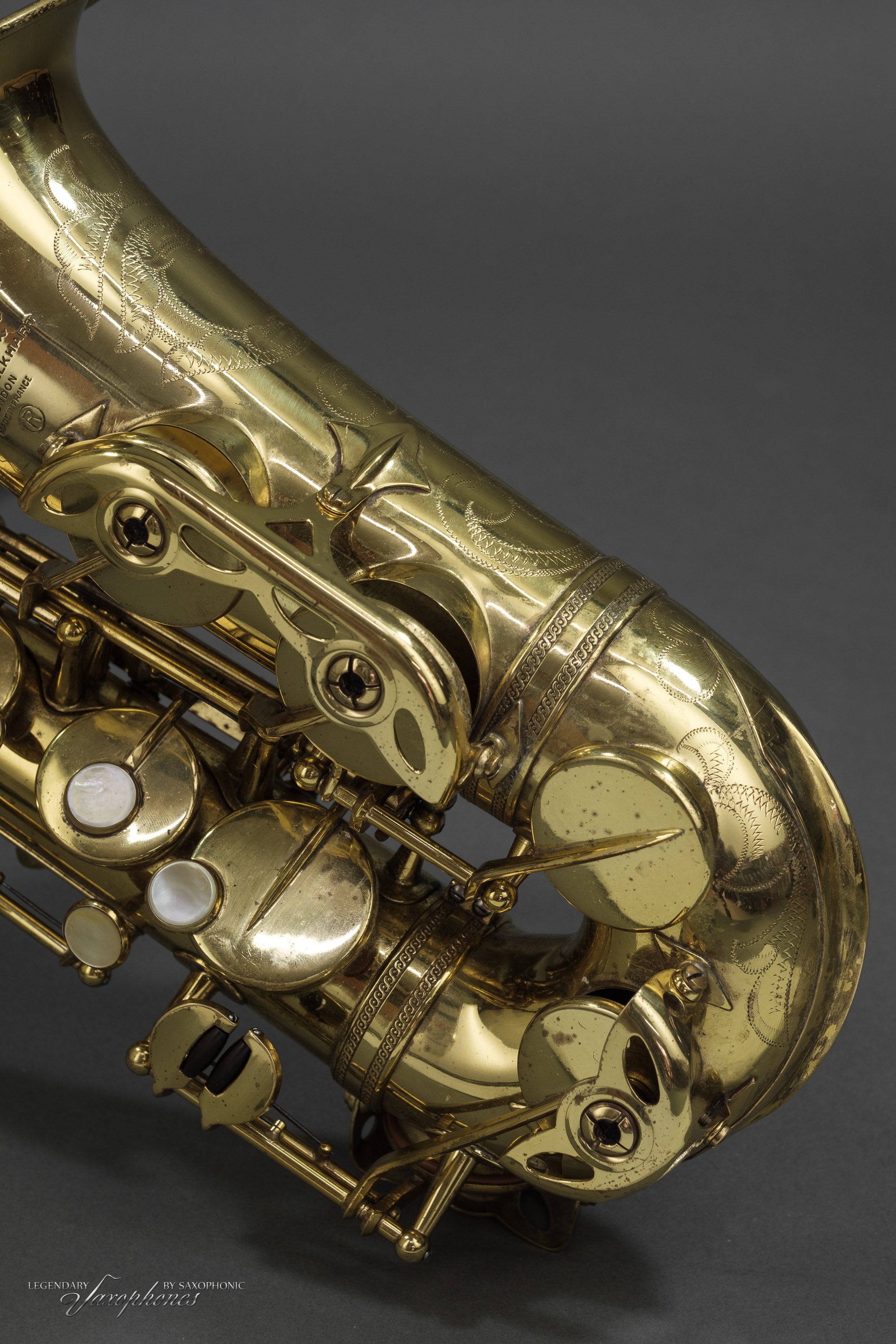 henri-selmer-paris-saxophone-alto-mark-vi-n-72742-1957-1958-vintage image 8
