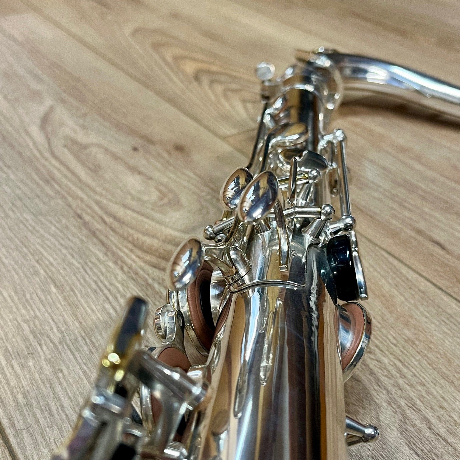 henri-selmer-paris-saxophone-t-nor-mark-vi-n-202xxx-argent-vintage image 6