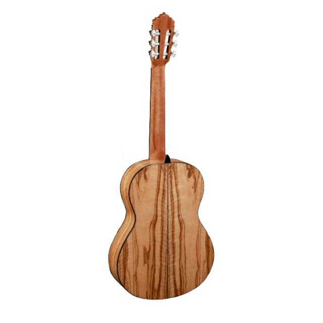 alhambra-guitarras-6-olivo-guitare-classique-table-c-dre-fond-olivier image 2