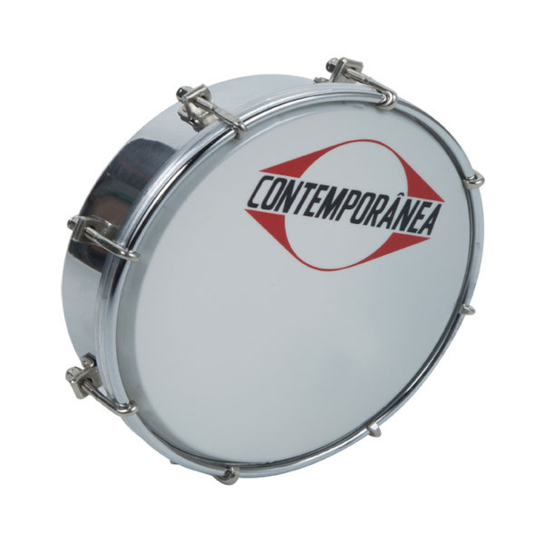 bergerault-tamborim-pro-6-pouces-15-cm-m-tal-chrom-concert-series image 1