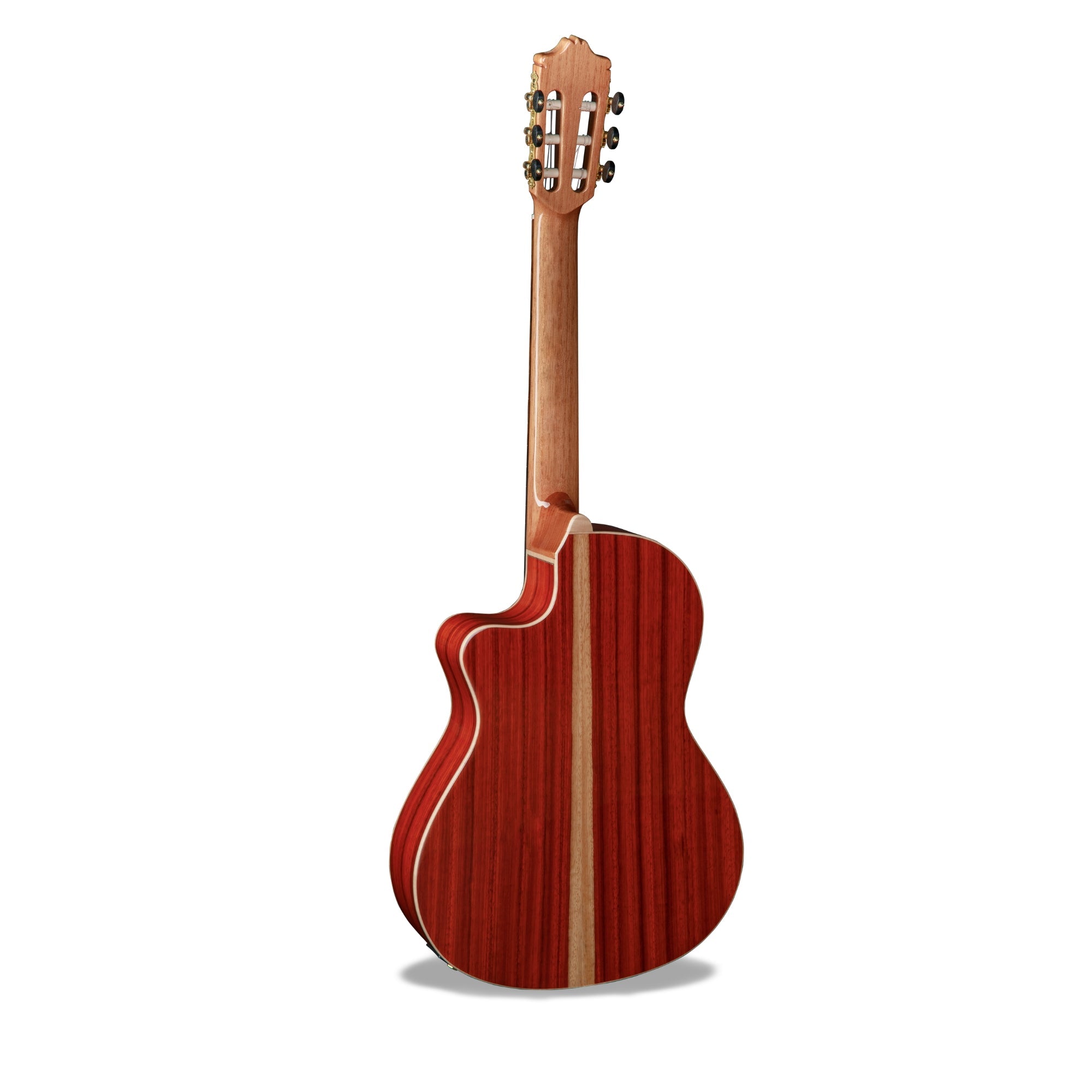 alhambra-guitarras-gs-cut-away-e8-guitare-semi-acoustique-pan-coup-green-sustain image 2