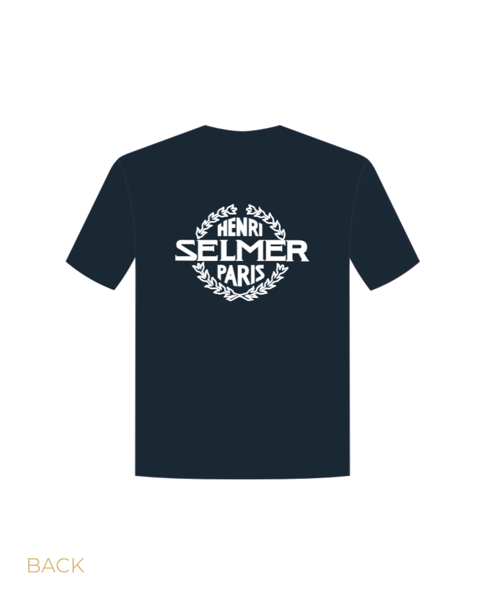 henri-selmer-paris-teeshirt-logo-t-shirt-bleu image 2