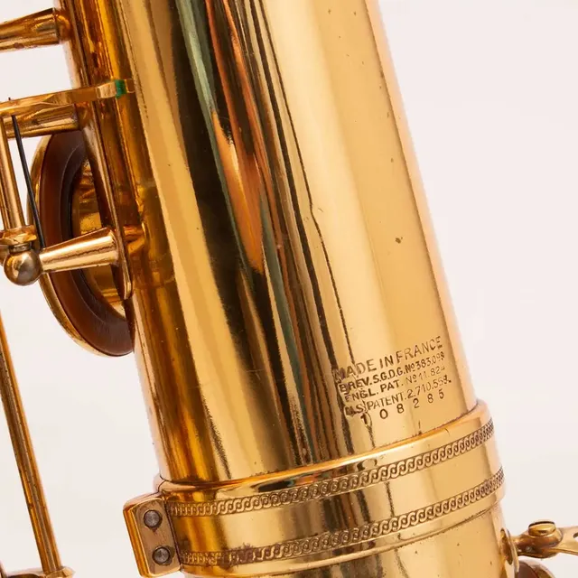 henri-selmer-paris-saxophone-baryton-mark-vi-n-10828x-vintage image 1