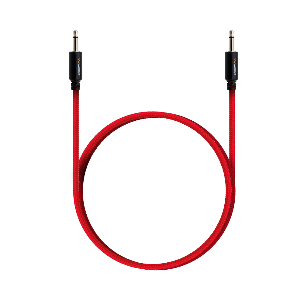 waldorf-music-patch-cables-900-mm-mono-3-5-mm-lot-de-4-c-bles-patch image 5