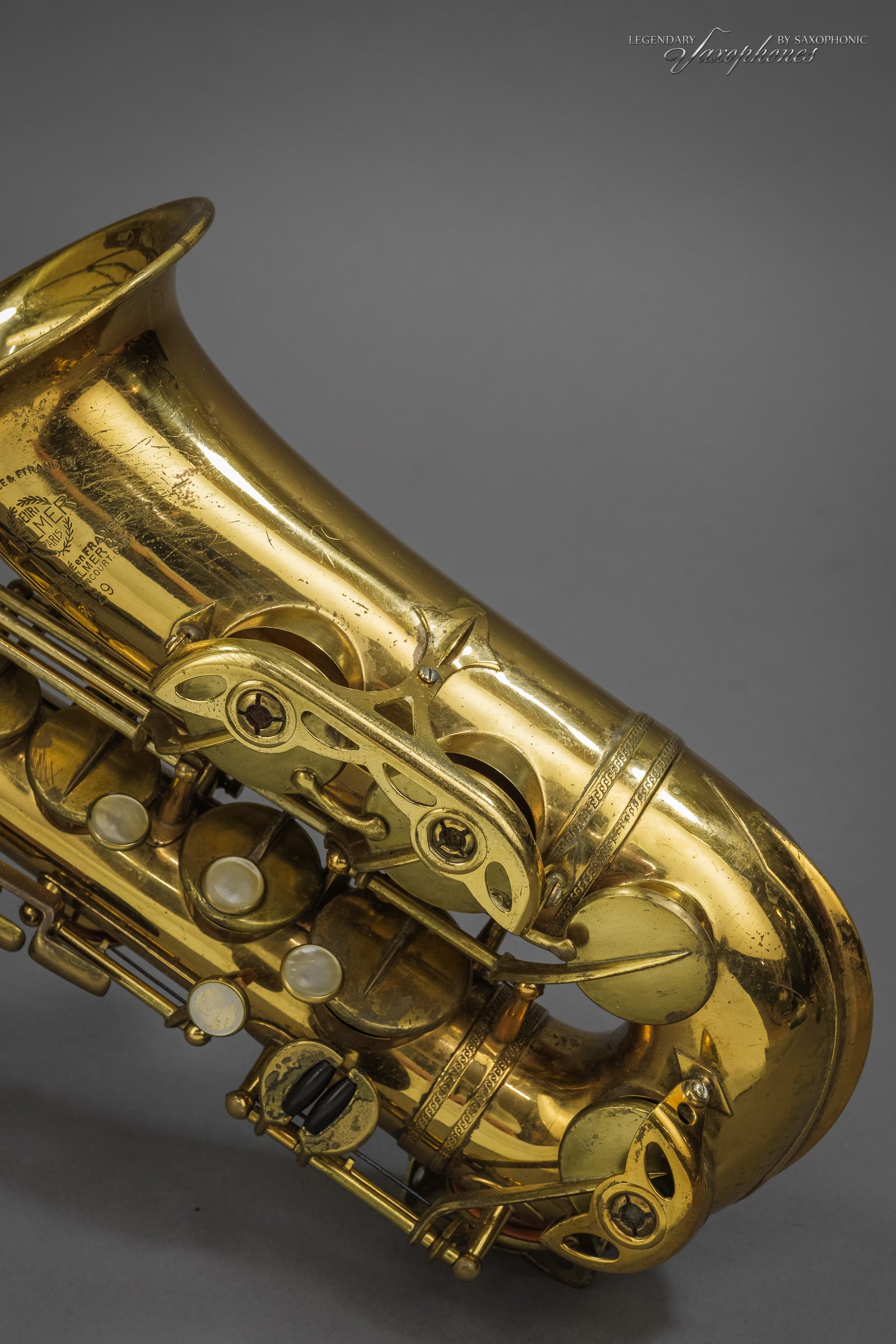 henri-selmer-paris-saxophone-alto-balanced-action-n-29699-1940-vintage image 6