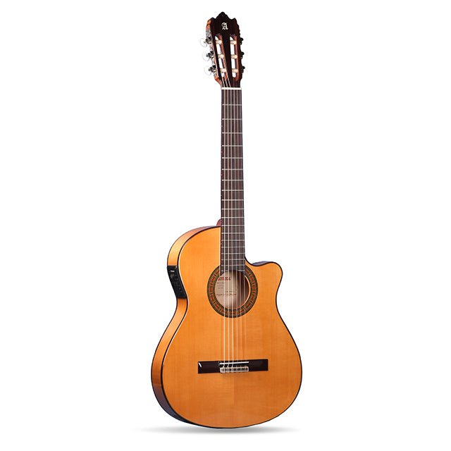 alhambra-guitarras-3-f-ct-e1-guitare-flamenco-lectro-acoustique-corps-troit image 1