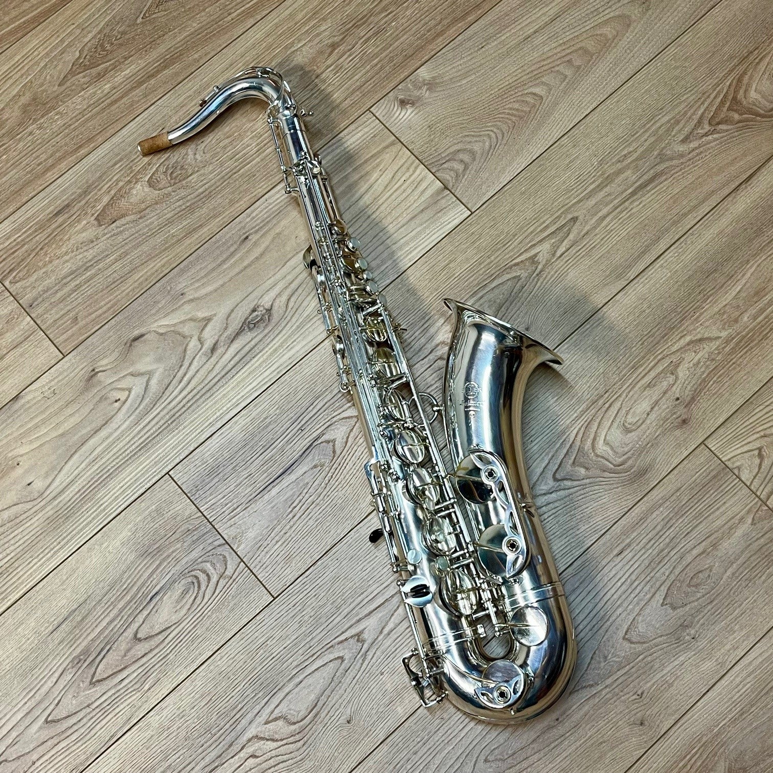 henri-selmer-paris-saxophone-t-nor-mark-vi-n-202xxx-argent-vintage image 7