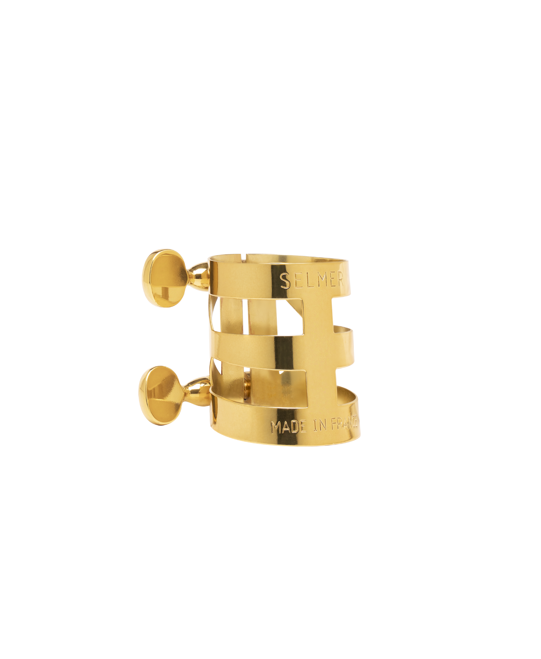 henri-selmer-paris-ligature-bec-m-tal-gold-pour-saxophone-t-nor image 1