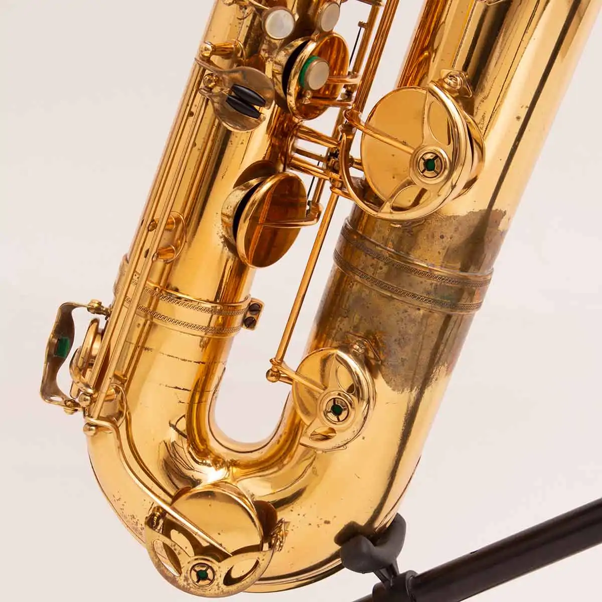 henri-selmer-paris-saxophone-baryton-mark-vi-n-10828x-vintage image 2