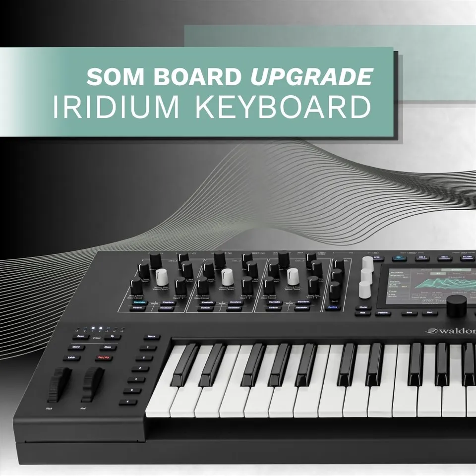 waldorf-music-iridium-keyboard-som-board-upgrade-frais-de-pr-commande image 1