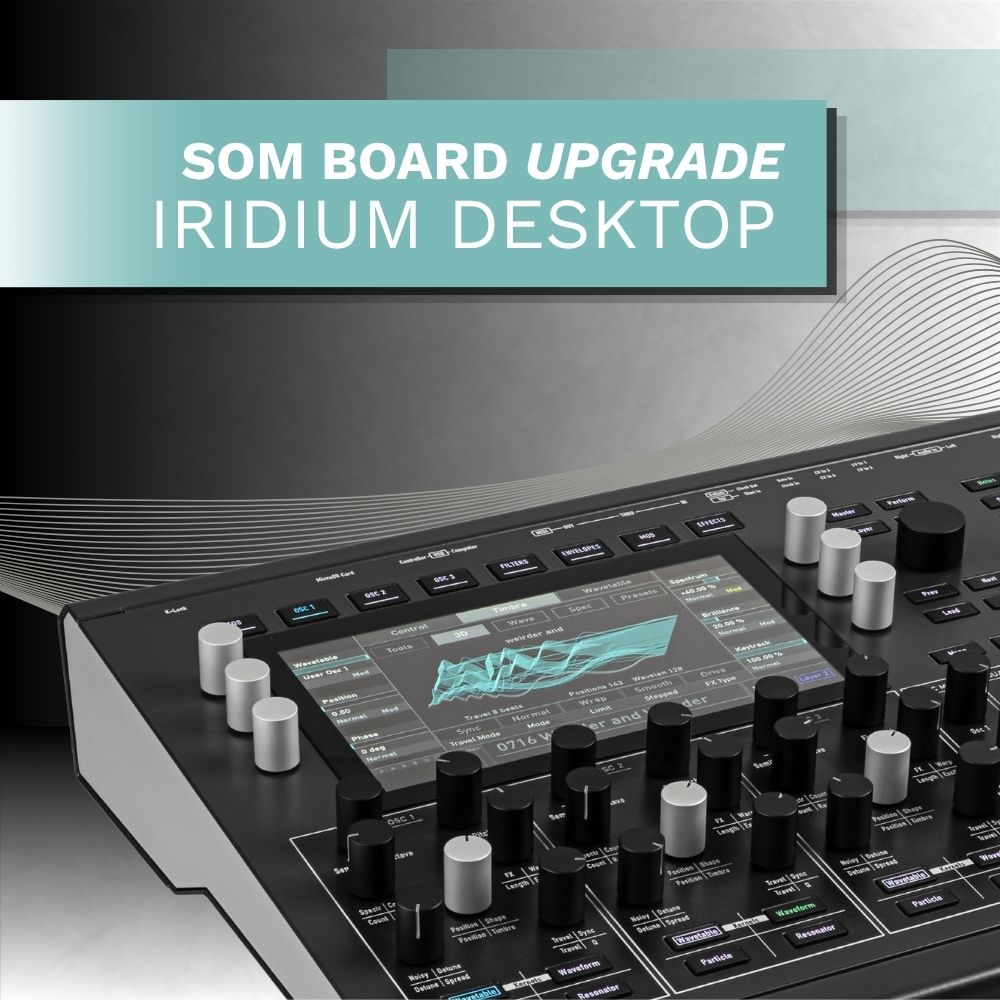 waldorf-music-iridium-desktop-som-board-upgrade-frais-de-pr-commande-2 image 1