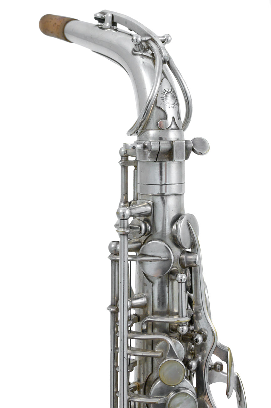 henri-selmer-paris-balanced-action-saxophone-alto-argent-1942 image 4
