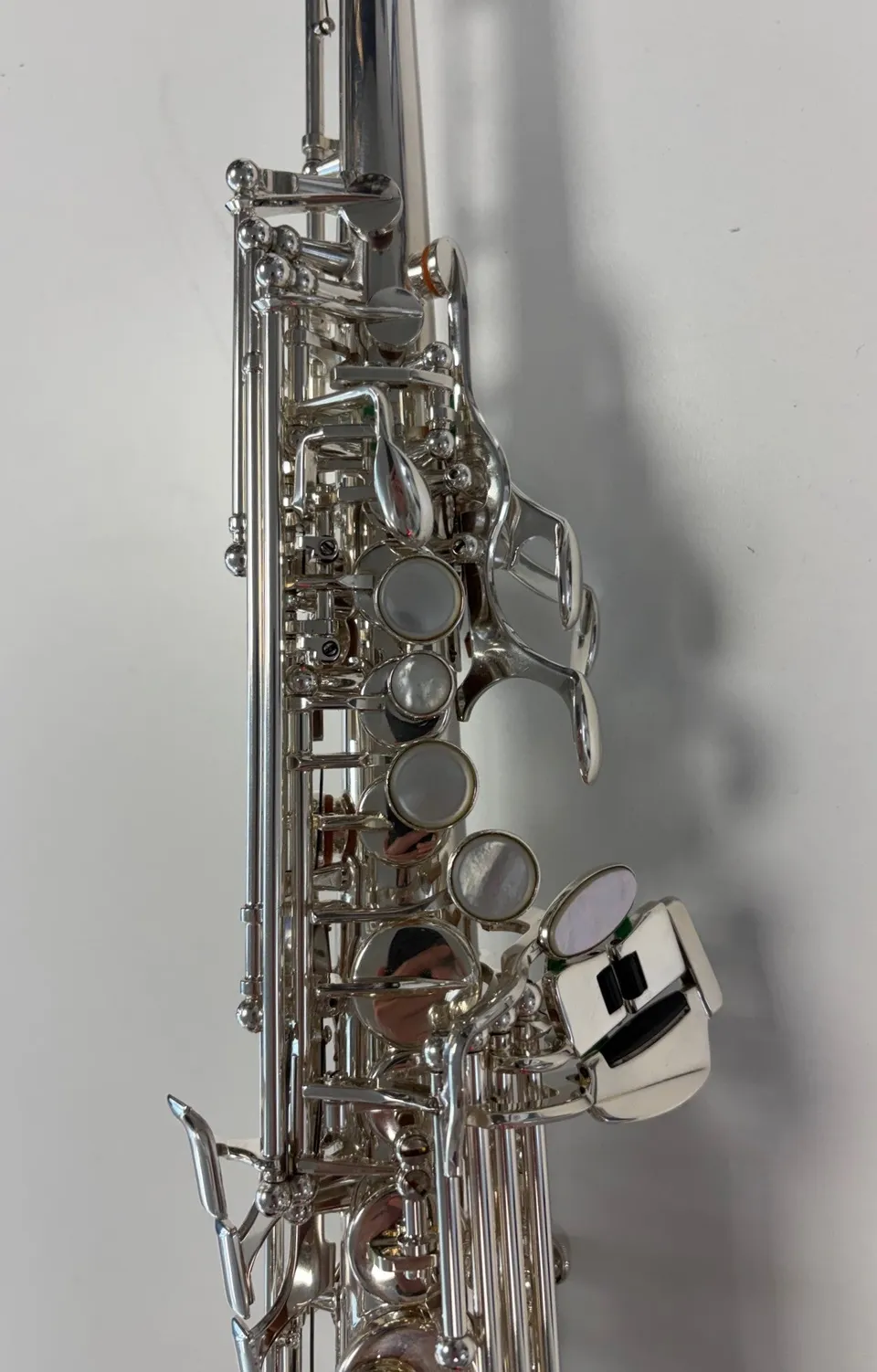 henri-selmer-paris-super-action-80-s-rie-ii-saxophone-soprano-argent-2001 image 1