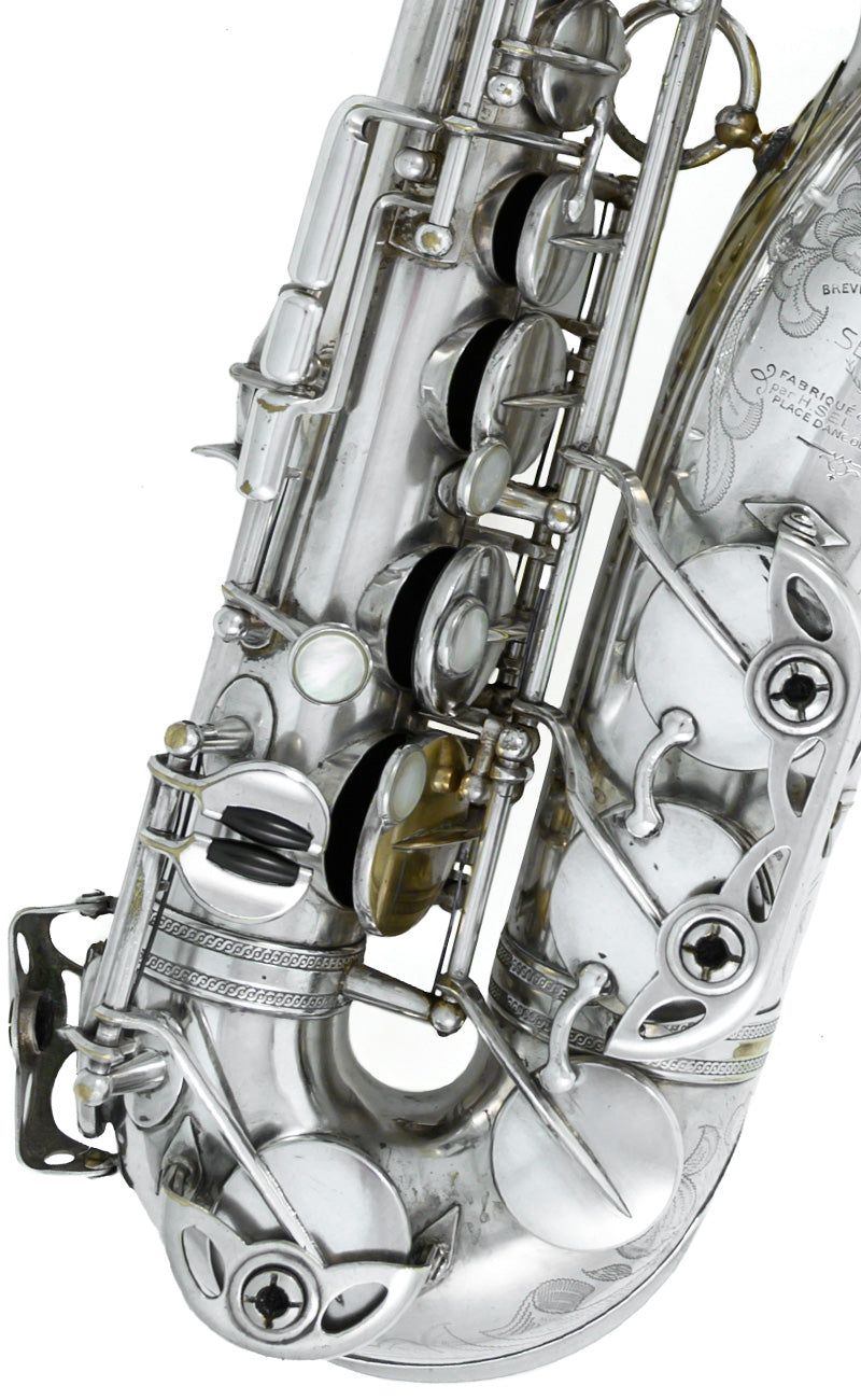 henri-selmer-paris-balanced-action-saxophone-alto-argent-1942 image 3