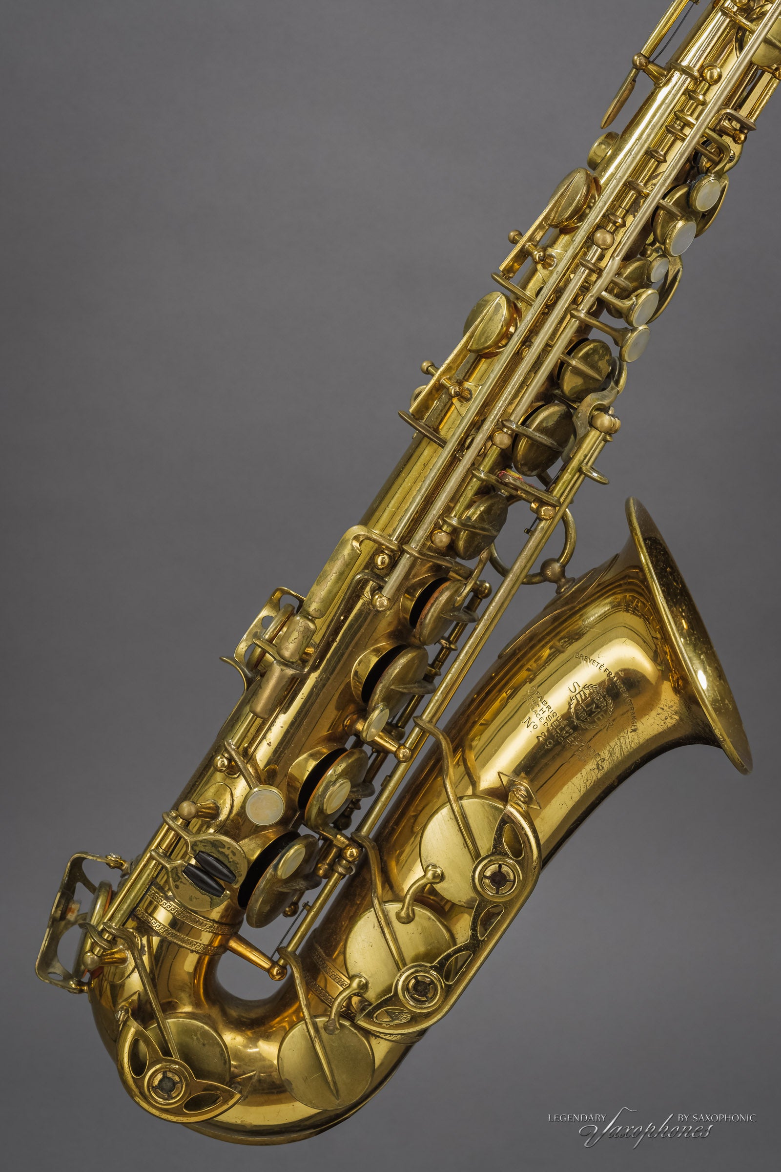 henri-selmer-paris-saxophone-alto-balanced-action-n-29699-1940-vintage image 1