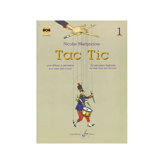 bergerault-nicolas-martynciow-tac-tic-volume-1-m-thode image 1