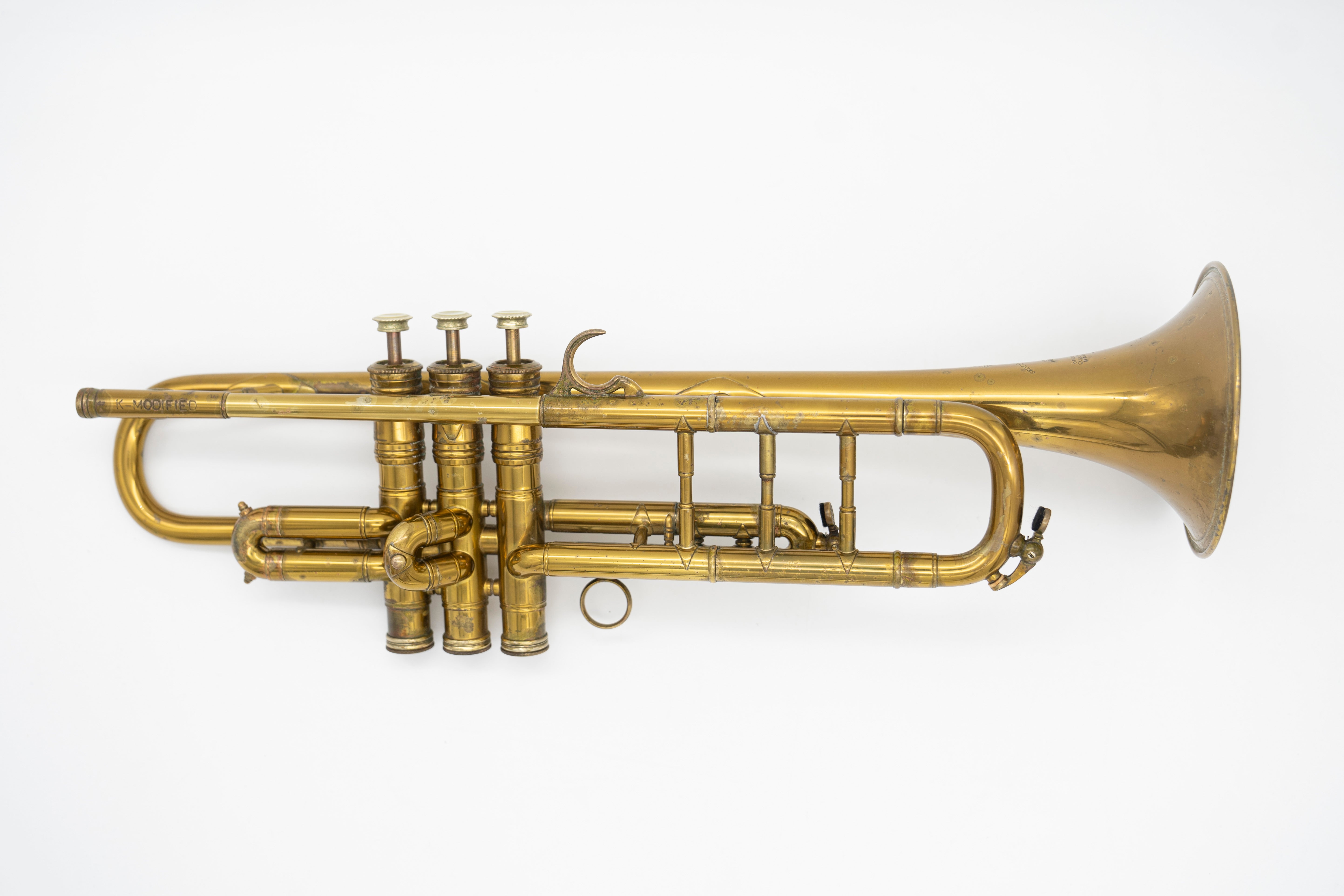 henri-selmer-paris-k-modified-en-ut-n-23287-1959-rewind-trompette-en-ut-vintage image 3