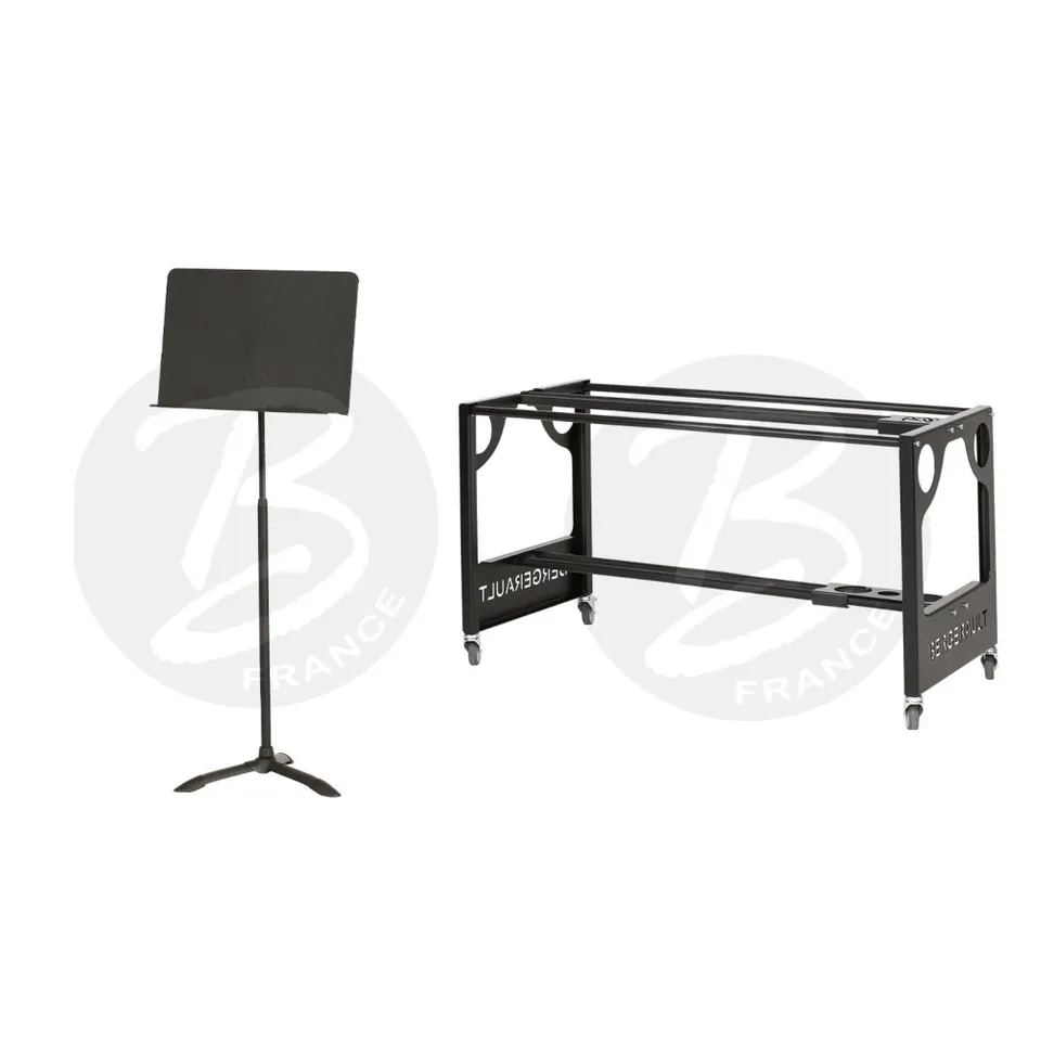 lot-de-10-pupitres-bergerault-bp1-1-chariot-de-stockage image 1