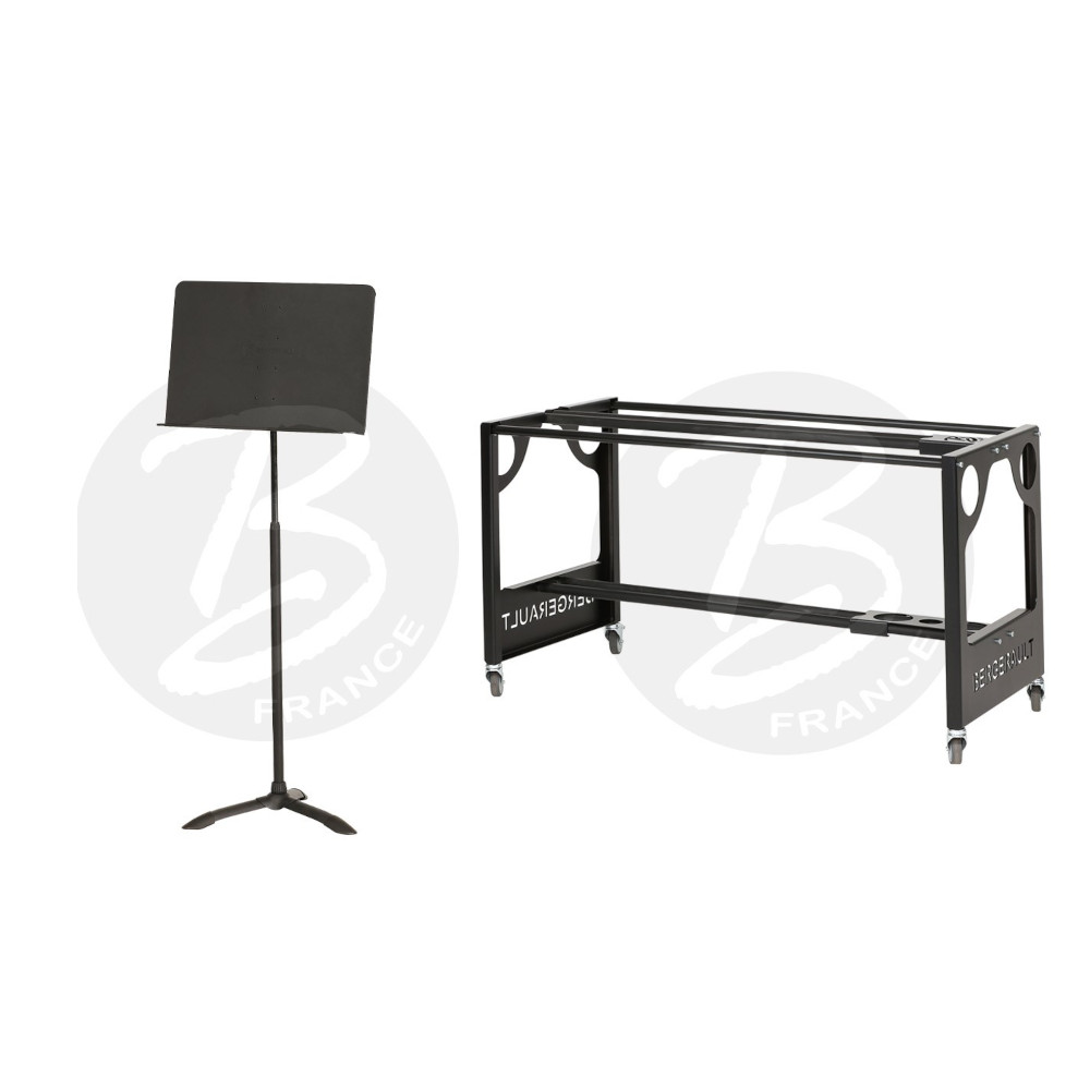 lot-de-10-pupitres-bergerault-bp1-1-chariot-de-stockage image 1