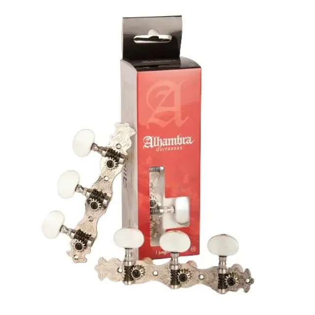 alhambra-guitarras-clavijero-n-1-silver-a-m-caniques-pour-guitare-classique-6-co image 1