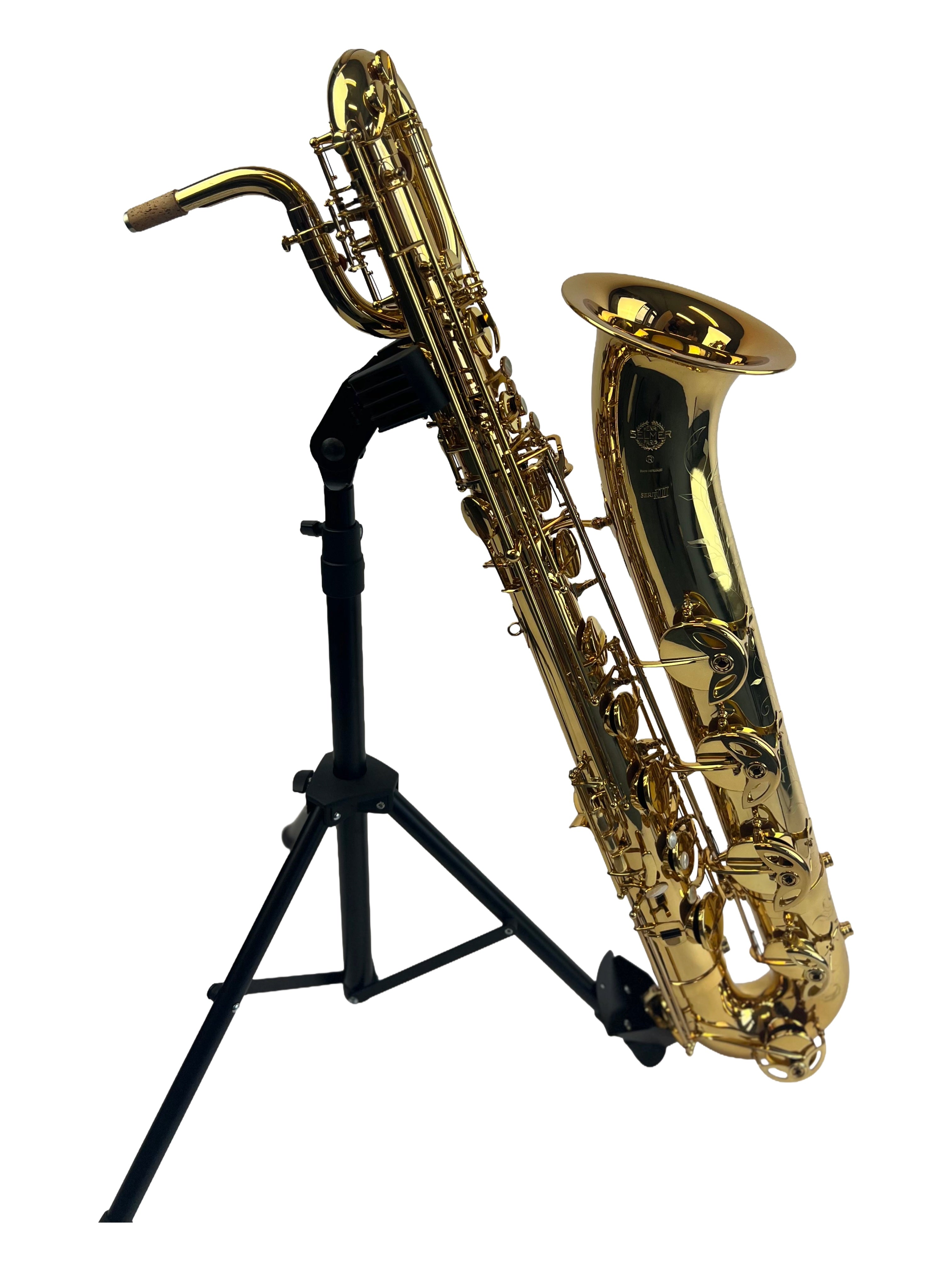 henri-selmer-paris-serie-iii-saxophone-baryton-verni-n-7379xx image 2