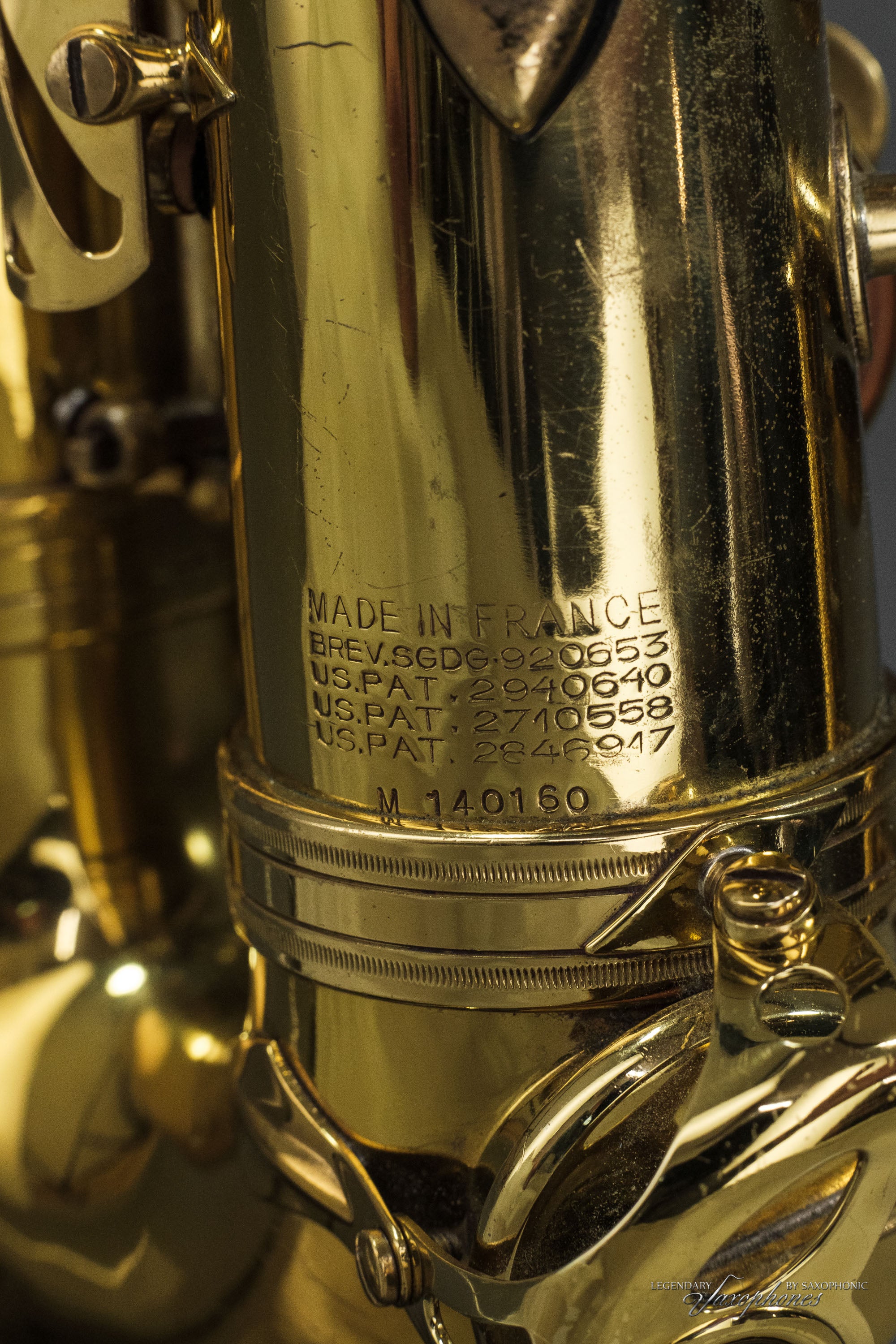 henri-selmer-paris-saxophone-alto-mark-vi-sanborn-1967-vintage image 8