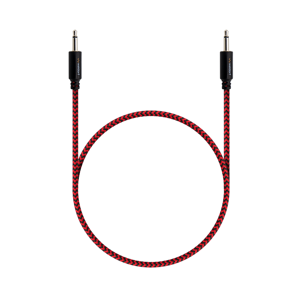 waldorf-music-patch-cables-600mm-mono-3-5mm-4-pack-c-bles-de-patch-tress-s-nylon image 4