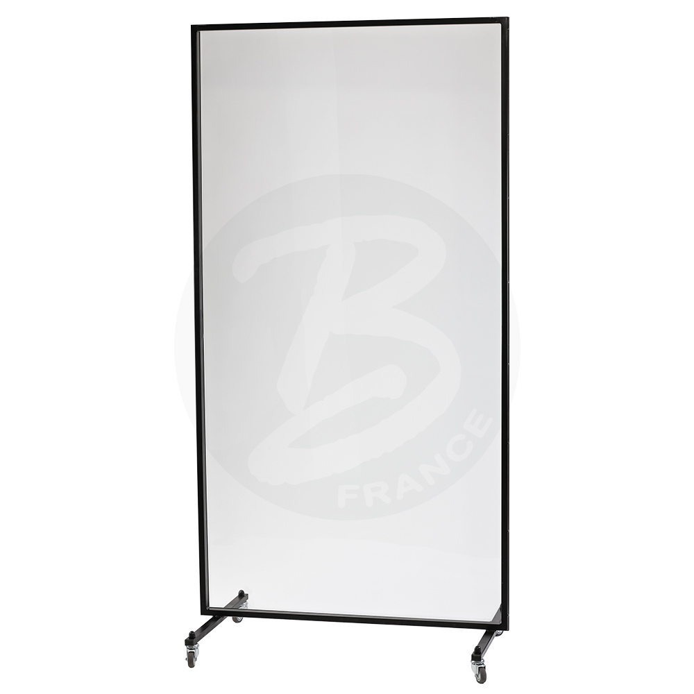 bergerault-concert-series-cloison-de-protection-transparente-mobile-2-m-x-1-20-m image 1