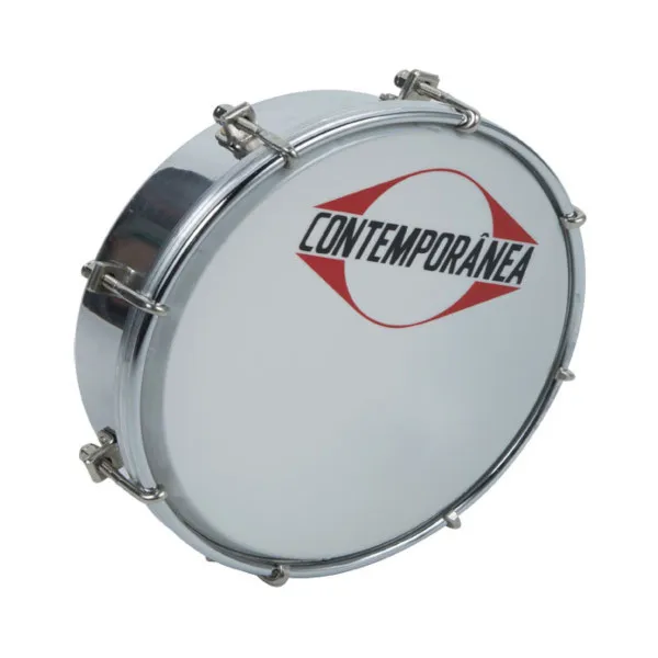 bergerault-tamborim-pro-6-pouces-15-cm-m-tal-chrom-concert-series image 1