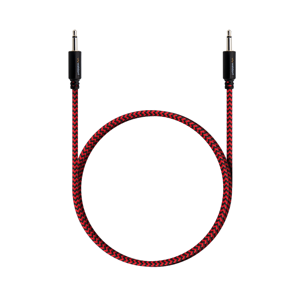 waldorf-music-patch-cables-900-mm-mono-3-5-mm-lot-de-4-c-bles-patch image 4