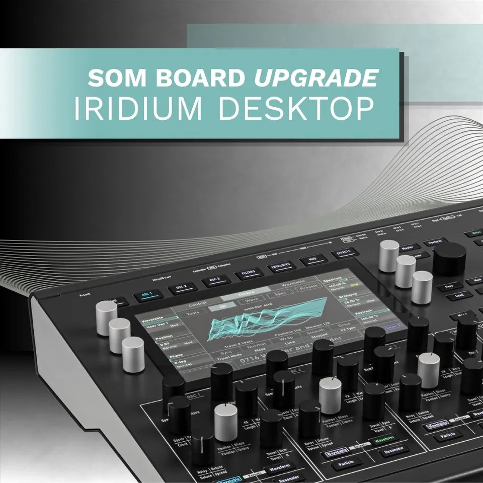 waldorf-music-iridium-desktop-som-board-upgrade-frais-de-pr-commande-2 image 1